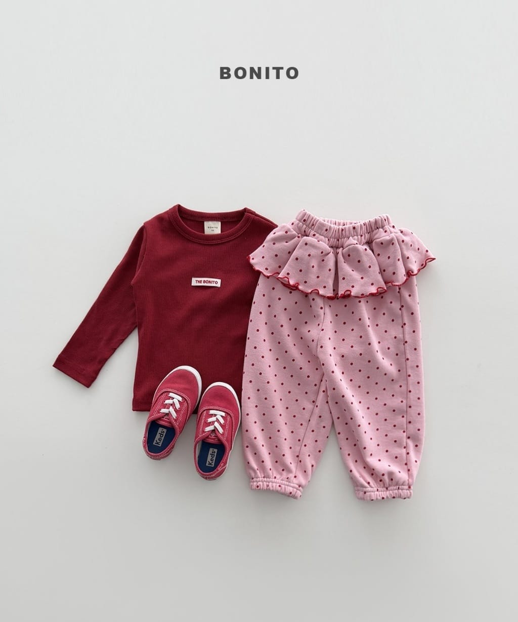 韓國🇰🇷Bonito 點點裙擺束口褲(12m-XL/JS-JM)